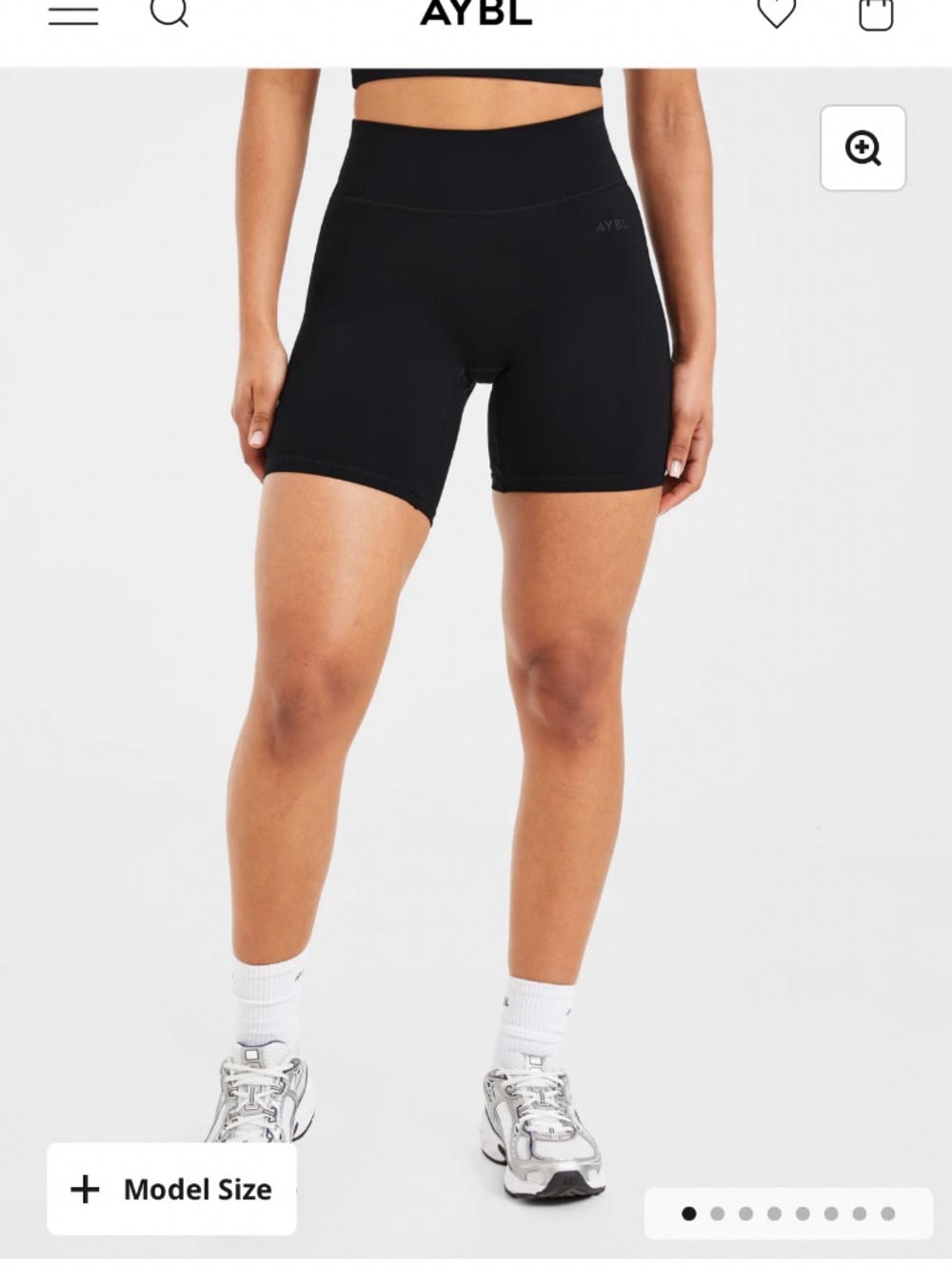 AYBL Staple Cycling Short in Brown Size M